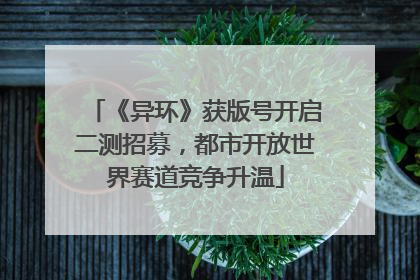 《异环》获版号开启二测招募，都市开放世界赛道竞争升温