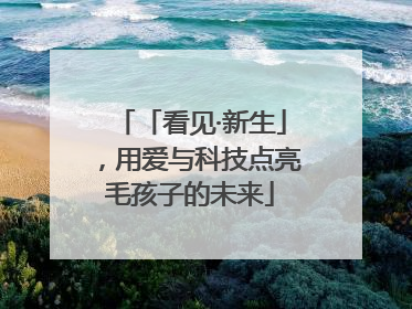 「看见·新生」，用爱与科技点亮毛孩子的未来