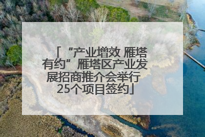 “产业增效 雁塔有约”雁塔区产业发展招商推介会举行 25个项目签约