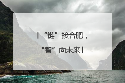 “链”接合肥，“智”向未来