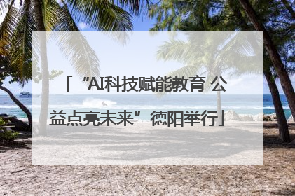 “AI科技赋能教育 公益点亮未来”德阳举行