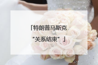 特朗普马斯克“关系结束”