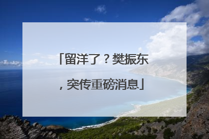 留洋了？樊振东，突传重磅消息