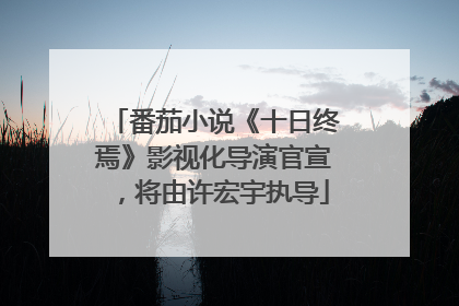 番茄小说《十日终焉》影视化导演官宣，将由许宏宇执导