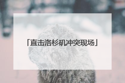 直击洛杉矶冲突现场