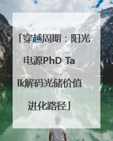 穿越周期：阳光电源PhD Talk解码光储价值进化路径
