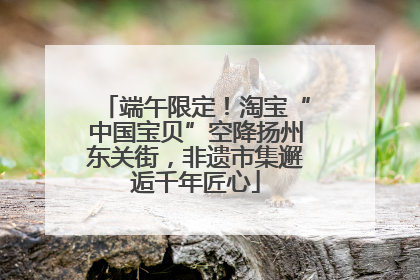 端午限定！淘宝“中国宝贝”空降扬州东关街，非遗市集邂逅千年匠心