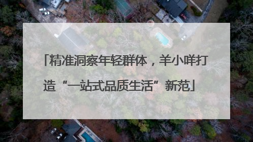 精准洞察年轻群体，羊小咩打造“一站式品质生活”新范