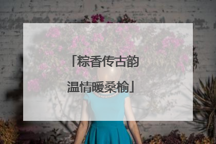 粽香传古韵 温情暖桑榆