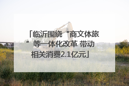 临沂围绕“商文体旅”等一体化改革 带动相关消费2.1亿元