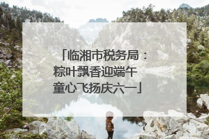 临湘市税务局：粽叶飘香迎端午 童心飞扬庆六一