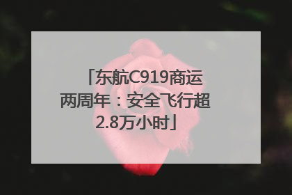 东航C919商运两周年：安全飞行超2.8万小时
