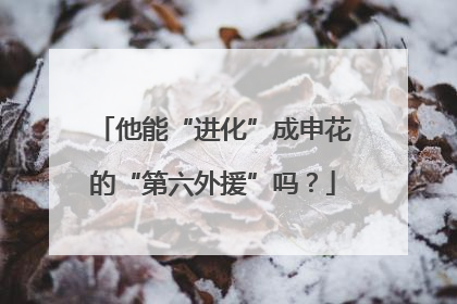 他能“进化”成申花的“第六外援”吗？
