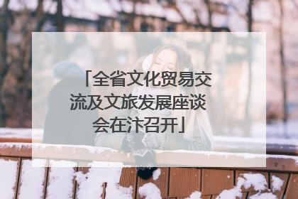 全省文化贸易交流及文旅发展座谈会在汴召开