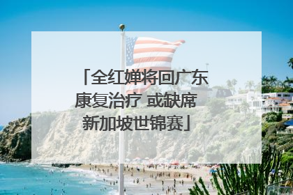 全红婵将回广东康复治疗 或缺席新加坡世锦赛