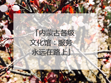 内蒙古各级文化馆：服务永远在路上
