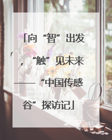 向“智”出发，“触”见未来——“中国传感谷”探访记