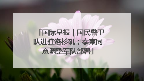 国际早报｜国民警卫队进驻洛杉矶；泰柬同意调整军队部署