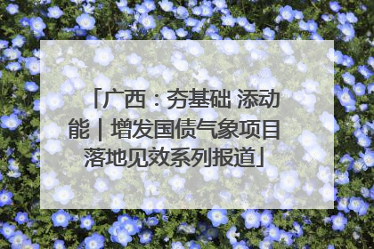 广西：夯基础 添动能｜增发国债气象项目落地见效系列报道