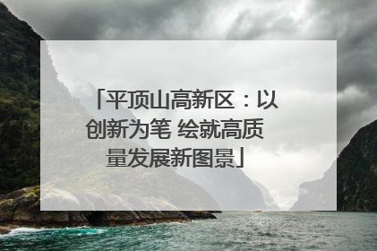 平顶山高新区：以创新为笔 绘就高质量发展新图景