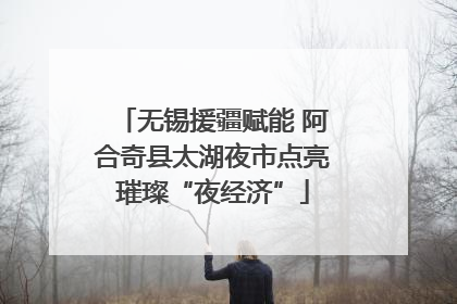 无锡援疆赋能 阿合奇县太湖夜市点亮璀璨“夜经济”