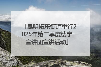 昆明拓东街道举行2025年第二季度楼宇宣讲团宣讲活动