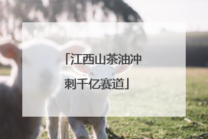 江西山茶油冲刺千亿赛道