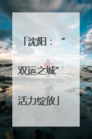 沈阳：“双运之城”活力绽放
