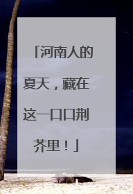 河南人的夏天，藏在这一口口荆芥里！