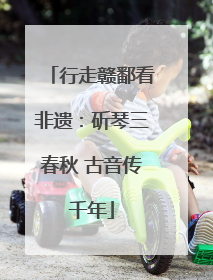 行走赣鄱看非遗：斫琴三春秋 古音传千年
