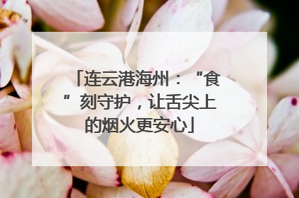 连云港海州：“食”刻守护，让舌尖上的烟火更安心