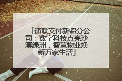 通联支付新疆分公司：数字科技点亮沙漠绿洲，智慧物业焕新万家生活