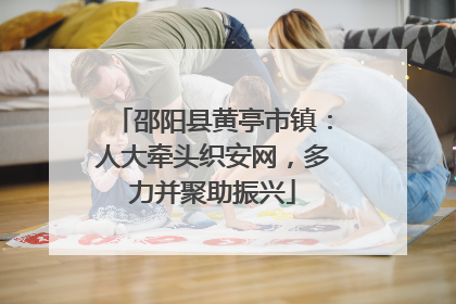 邵阳县黄亭市镇：人大牵头织安网，多力并聚助振兴
