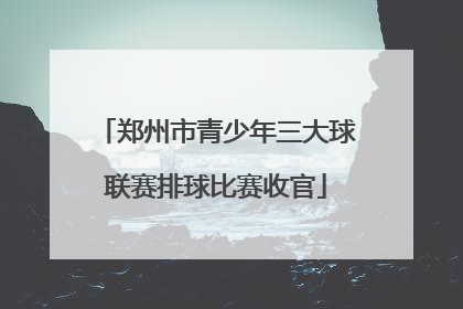 郑州市青少年三大球联赛排球比赛收官
