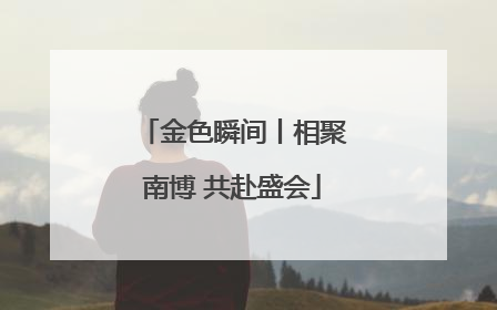 金色瞬间丨相聚南博 共赴盛会
