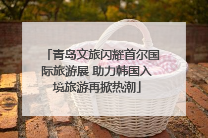 青岛文旅闪耀首尔国际旅游展 助力韩国入境旅游再掀热潮