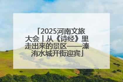2025河南文旅大会丨从《诗经》里走出来的景区——溱洧水城开街迎宾