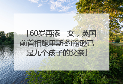 60岁再添一女，英国前首相鲍里斯·约翰逊已是九个孩子的父亲